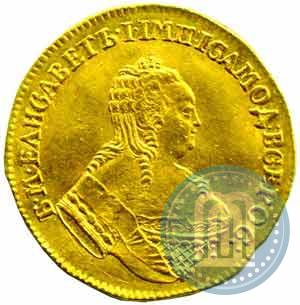 Picture 1 ducat 1752 year  "St. Andrew on the reverse"