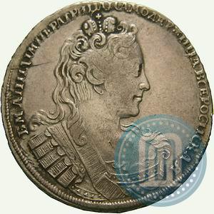 Picture 1 rouble 1731 year  