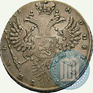 Picture 1 rouble 1731 year  