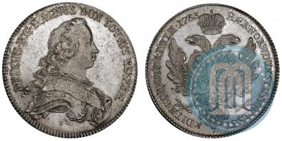 Picture Thaler 1753 year P "Albertusthaler"