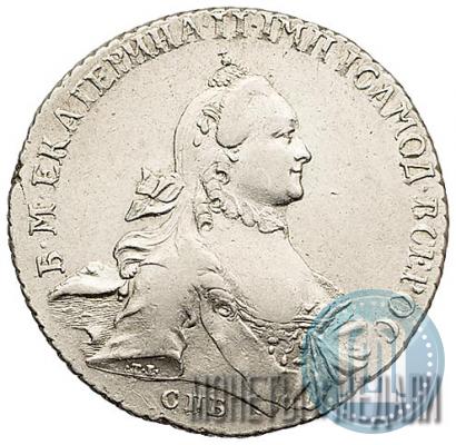 Picture 1 rouble 1764 year СПБ-ЯI 