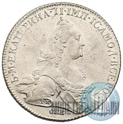 Picture 1 rouble 1776 year СПБ-ЯЧ 