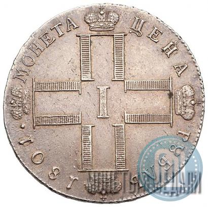 Picture 1 rouble 1801 year СМ-ОМ 