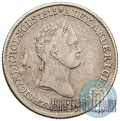 Picture 1 złoty 1830 year FH 