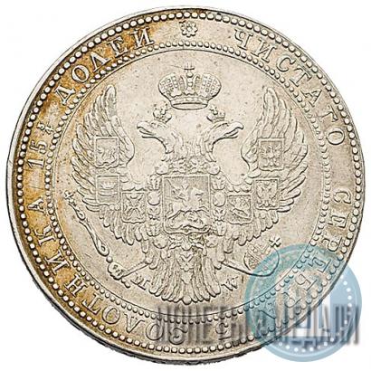 Picture 3/4 roubles - 5 złotych 1835 year MW 