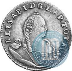 Picture 1/3 Thaler 1761 year  