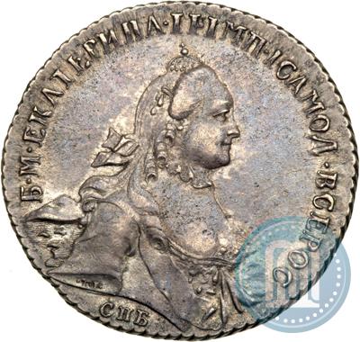 Picture 1 rouble 1764 year СПБ-ЯI 