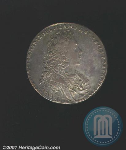 Picture 1 rouble 1729 year  "Type of 1728"