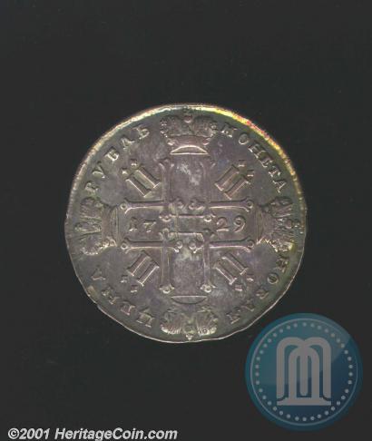 Picture 1 rouble 1729 year  "Type of 1728"