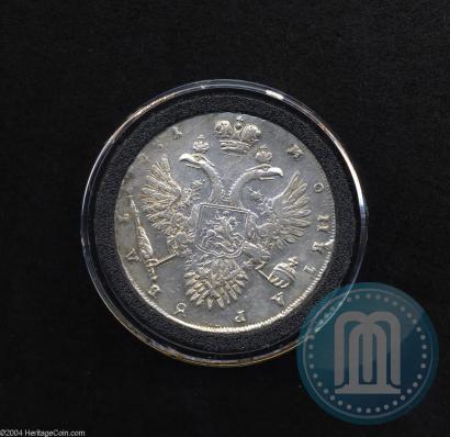 Picture 1 rouble 1731 year  