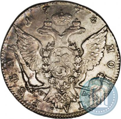 Picture 1 rouble 1774 year СПБ-ФЛ 