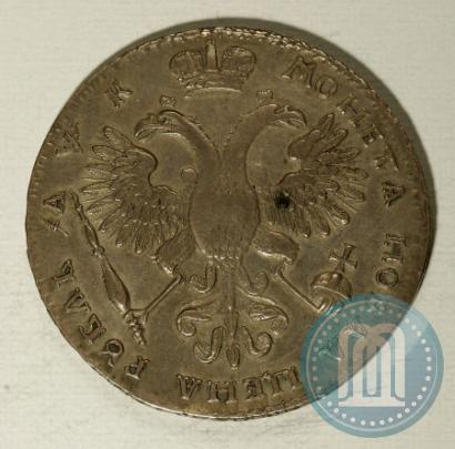 Picture 1 rouble 1720 year  "Portrait with shoulder straps"