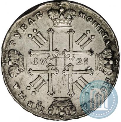 Picture 1 rouble 1728 year  "Type of 1728"