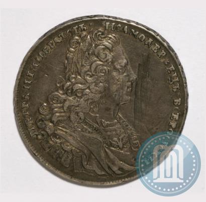 Picture 1 rouble 1727 year  "Moscow type"