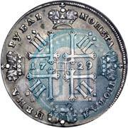 Picture 1 rouble 1729 year  "Type of 1728"