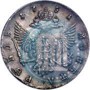 Picture 1 rouble 1751 year СПБ 