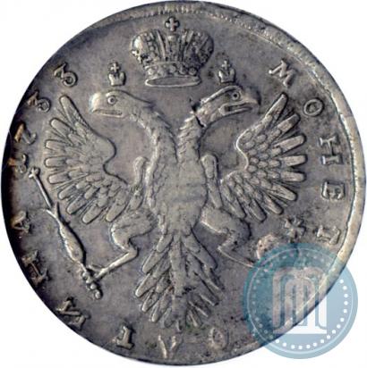 Picture Poltina 1733 year  