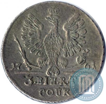 Picture 1/3 Thaler 1761 year  