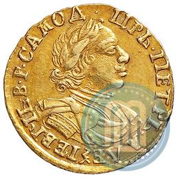 Picture 2 roubles 1720 year  