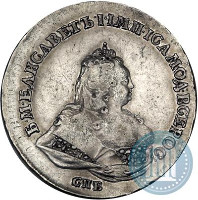 Picture 1 rouble 1742 year СПБ 