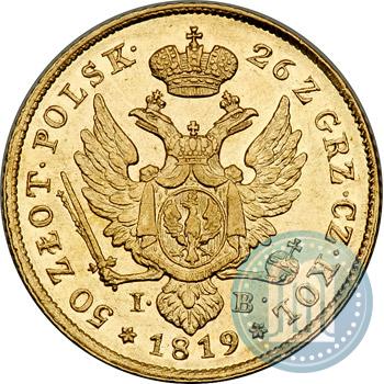 Picture 50 złotych 1819 year IB 