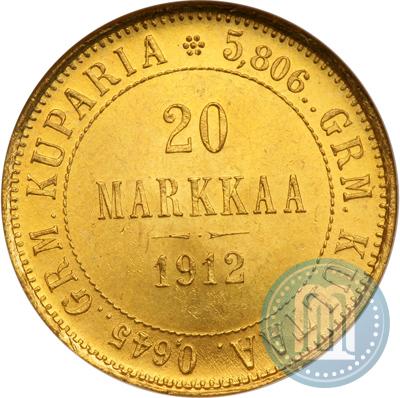 Picture 20 markkaa 1912 year S 