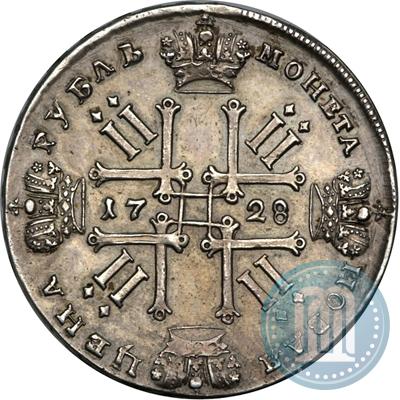 Picture 1 rouble 1728 year  "Type of 1728"