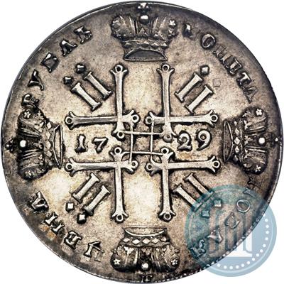 Picture 1 rouble 1729 year  "Type of 1728"