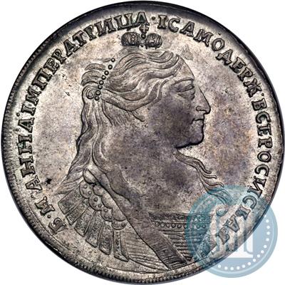 Picture 1 rouble 1734 year  "Type of 1735"