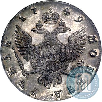 Picture 1 rouble 1749 year СПБ 