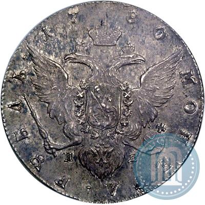 Picture 1 rouble 1780 year СПБ-ИЗ 