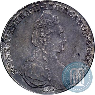 Picture 1 rouble 1780 year СПБ-ИЗ 