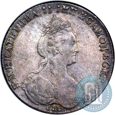 Picture 1 rouble 1781 year СПБ-ИЗ 