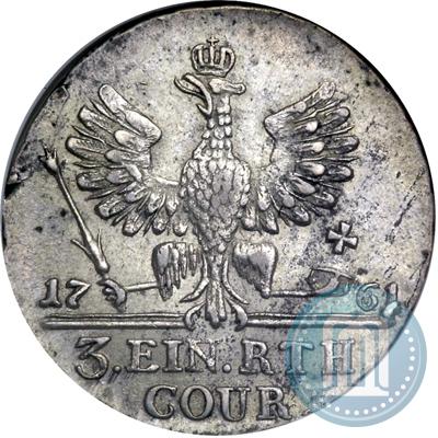 Picture 1/3 Thaler 1761 year  