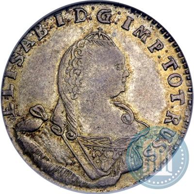 Picture 1/6 Thaler 1761 year  