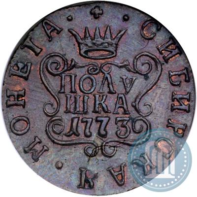 Фото Полушка 1773 года КМ 