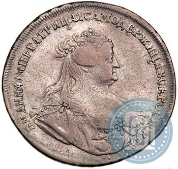 Picture 1 rouble 1740 year СПБ "Petersburg type"