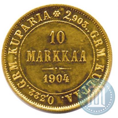 Picture 10 markkaa 1904 year L 