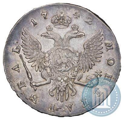 Picture 1 rouble 1742 year СПБ 