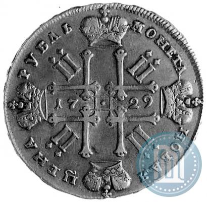 Picture 1 rouble 1729 year  "Type of 1728"