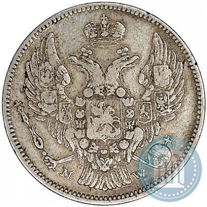 Picture 30 kopecks - 2 złotych 1834 year MW 