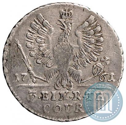 Picture 1/3 Thaler 1761 year  