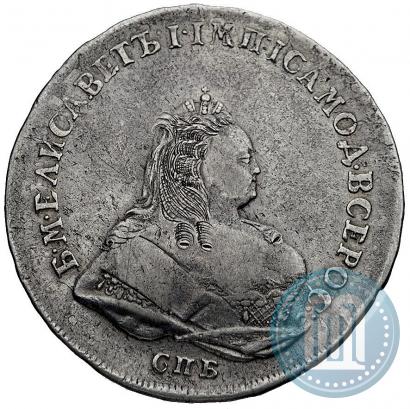 Picture 1 rouble 1742 year СПБ 