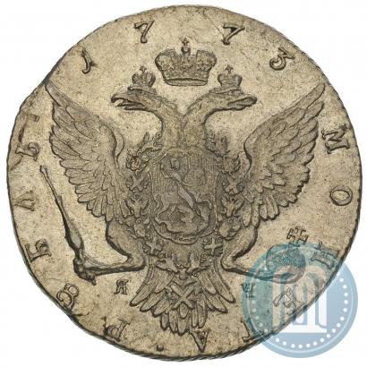 Picture 1 rouble 1773 year СПБ-ЯЧ-Т.И. 