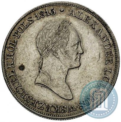 Picture 5 złotych 1830 year KG 