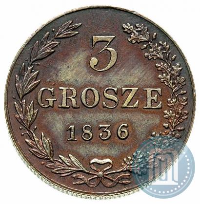 Picture 3 grosze 1836 year MW 