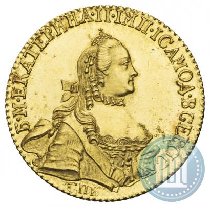 Picture 5 roubles 1763 year СПБ 