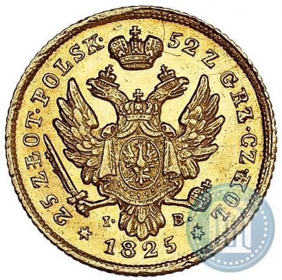 Picture 25 złotych 1825 year IB 