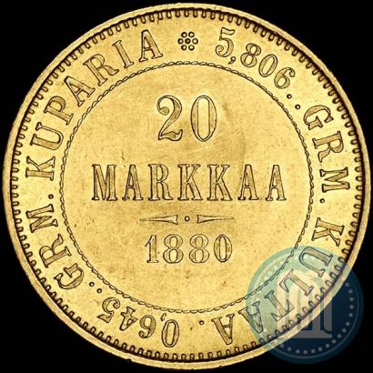 Фото 20 марок 1880 года S 