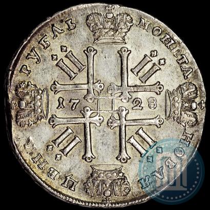 Picture 1 rouble 1728 year  "Type of 1728"